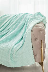 Plišano ćebe ALDEA - Mint